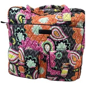 Vera Bradley Multicolor Quilted Travel Bag